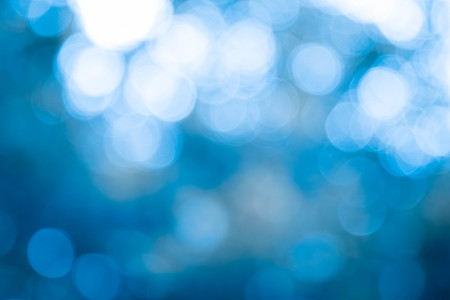 blue bokeh abstract light backgroundの写真素材