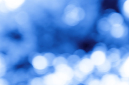 Abstract bokeh blue color backgroundの写真素材