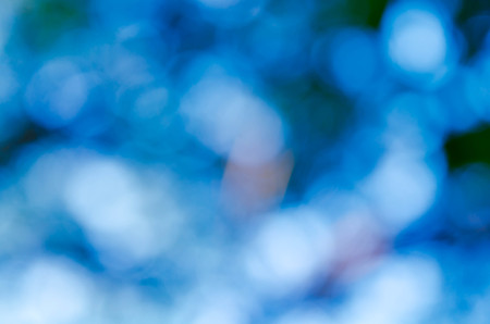 Lights on blue backgroundの写真素材