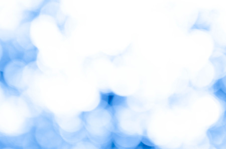 Blue Bokeh backgroundの写真素材
