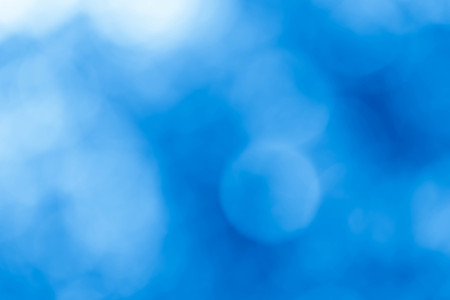 blue bokeh backgroundの写真素材