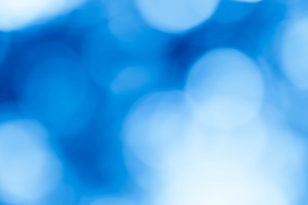 blue bokeh background