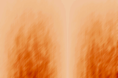 Bright orange background with reflectionの写真素材