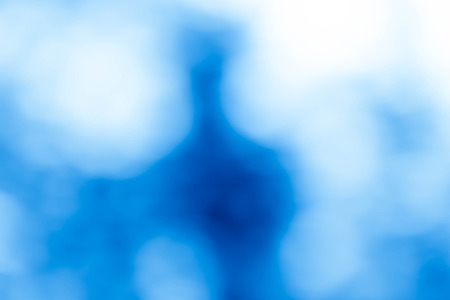 abstract background blue bokeh
