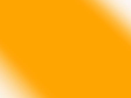 Bright orange background with reflection
