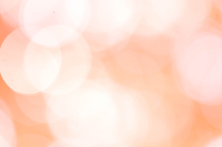 Abstract orange bokeh background