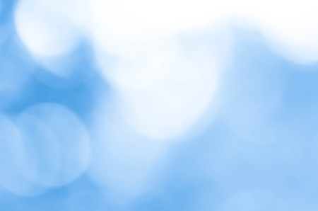 blue bokeh abstract light backgroundの写真素材