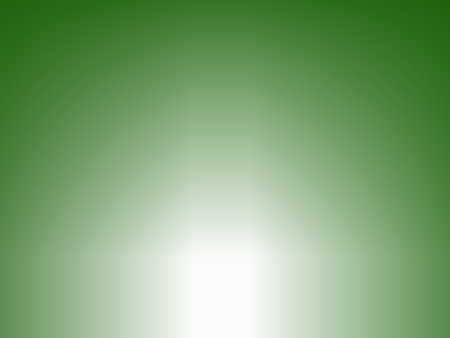 Bright green background with reflection