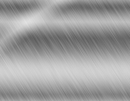 metal, stainless steel texture background with reflectionの写真素材