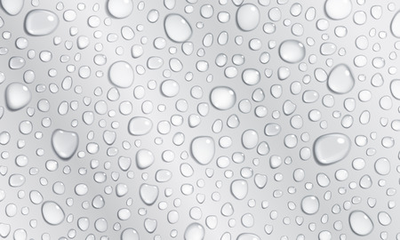 Background of water droplets on the surface in gray colorsのイラスト素材