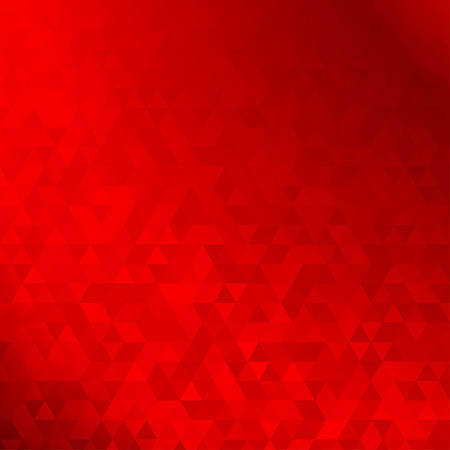 Abstract background made of small red triangles