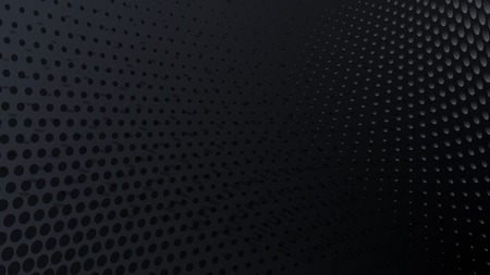 Abstract halftone dots background in black colorsのイラスト素材