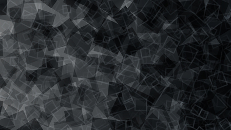 Abstract background of squares in black colorsのイラスト素材