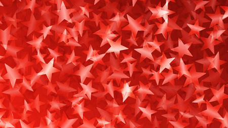 Abstract background of small stars in red colorsのイラスト素材
