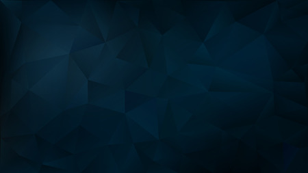 Abstract low polygonal background of triangles in dark blue colorsのイラスト素材
