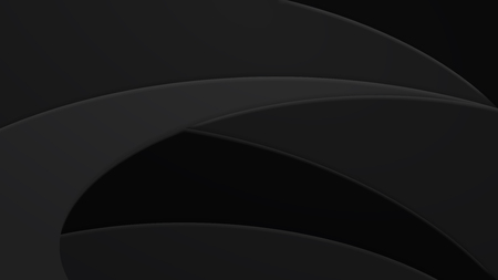 Abstract background of curved lines in black colorsのイラスト素材