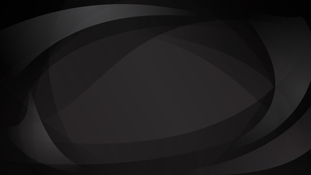 Abstract background of intersecting curved lines in black colorsのイラスト素材