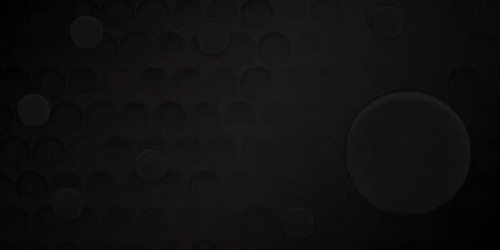 Abstract background with circles in black colorsのイラスト素材