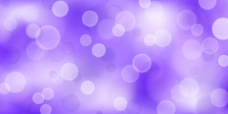 Abstract background with bokeh effects in purple colorsのイラスト素材