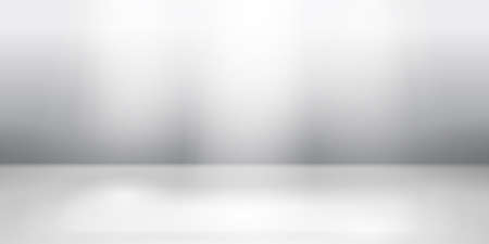 Empty studio background with soft lighting in white and gray colorsのイラスト素材