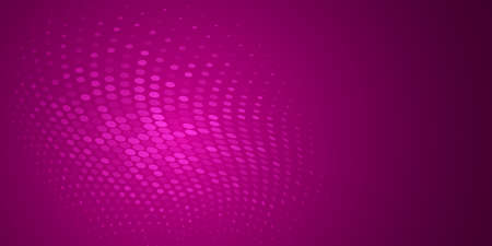 Abstract background made of halftone dots in purple colorsのイラスト素材