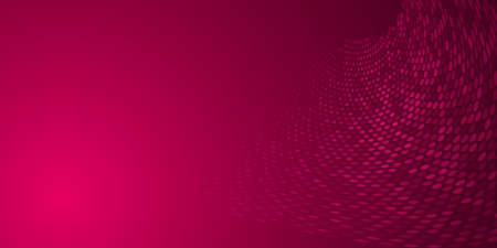 Abstract background made of halftone dots in purple colorsのイラスト素材