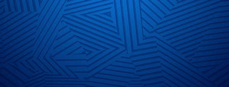 Abstract background made of groups of lines in blue colors