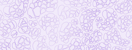 Abstract background made of groups of stones or spots in purple colors