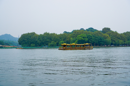 The view of West Lakeの写真素材