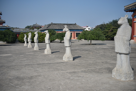 Chinese sculptureのeditorial素材