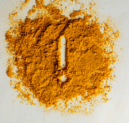 Symbol of spice carry in a light backgroundの写真素材