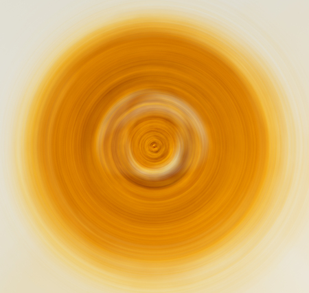 Radial blur abstract background. Orange circleの写真素材