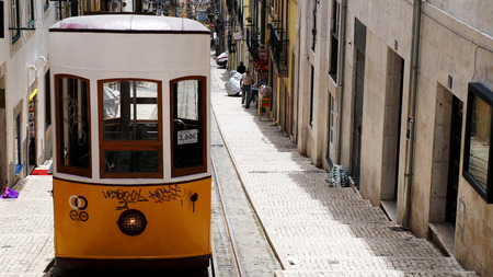 Lisbon, the famous tram number 28のeditorial素材