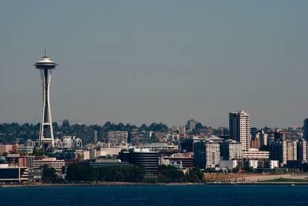 Seattle skylineの写真素材