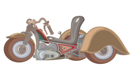 Tricycle for grown kids. のイラスト素材