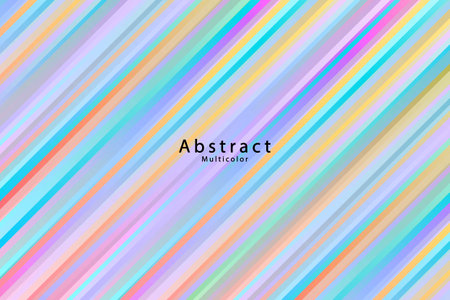 Abstract background with stripes. Vector illustration. Eps 10. Colorful lines.のイラスト素材