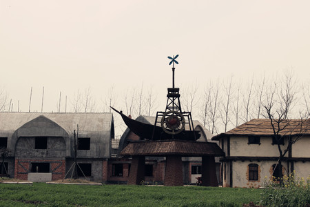 Old castle in the parkのeditorial素材