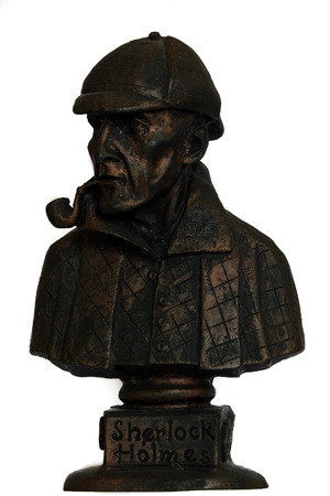 bronze sherlock holmes のeditorial素材