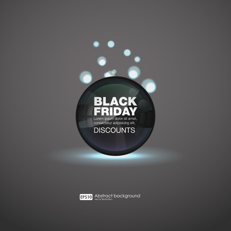 Sale design element with shine effect design. Abstract Colorful Background. Set of blank round buttons for website or app. Shiny button with metallic elements, vector design for website.のイラスト素材