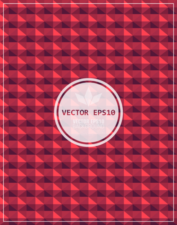 Seamless wallpaper pattern with label - Vectorのイラスト素材