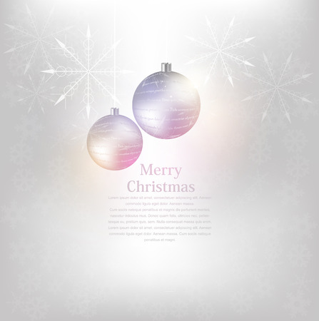 Elegant Christmas background with snowflakes gold light. Vector illustrationのイラスト素材