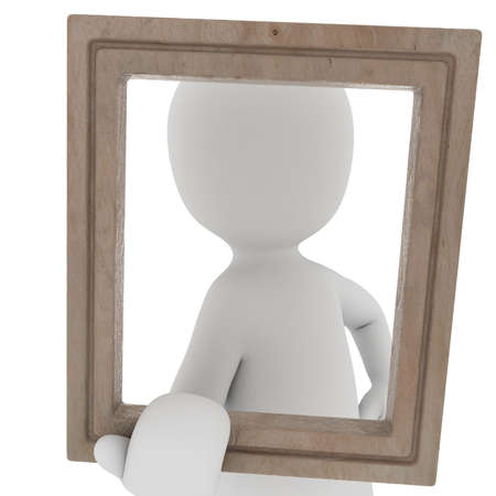 A self performer is full of himself.の写真素材