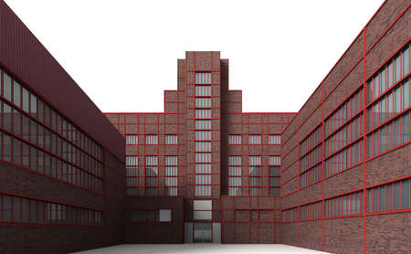 The red dot design museum is operated by the Design Center North Rhine-Westphalia Design Museum in Essen.の写真素材
