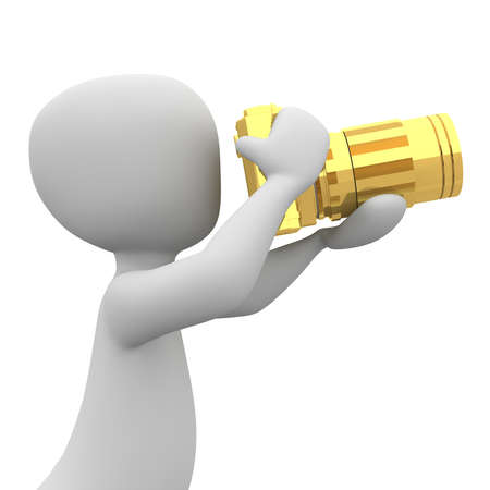 a photo camera is the perfect instrument to take creative pictures. Here in Gold