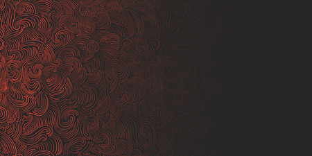 Abstract curly vector background, hand drawn waves. illustration seamless,  set,  style,  swirls,  template,  textile,  texture,  vectorのイラスト素材