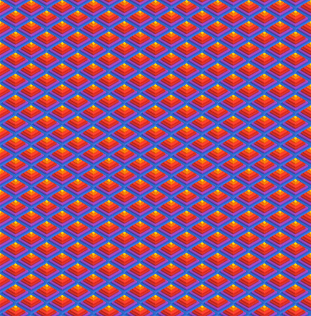 Abstract colorful geometric diamond pattern texture backgorundの写真素材