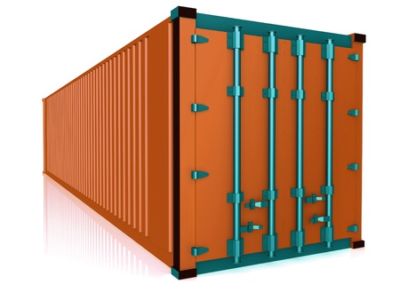 cargo containerの写真素材