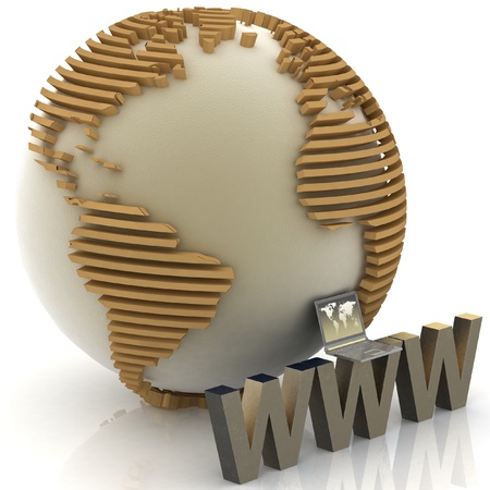 Internet conceptの写真素材