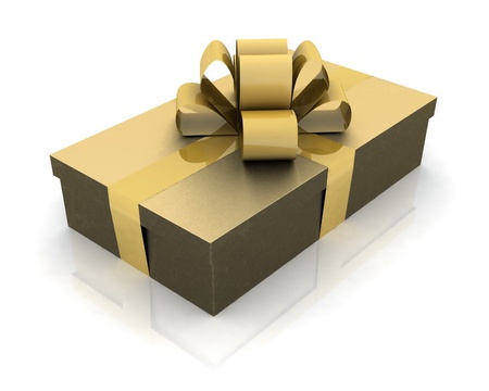 beautiful gift boxの写真素材