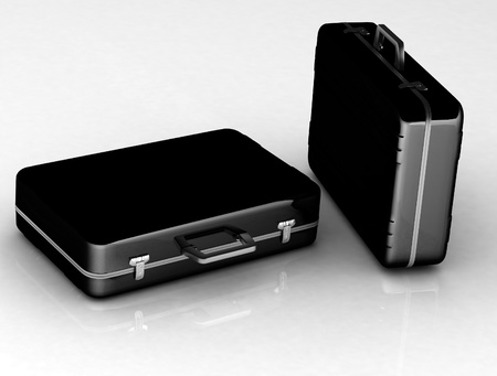 business briefcaseの写真素材